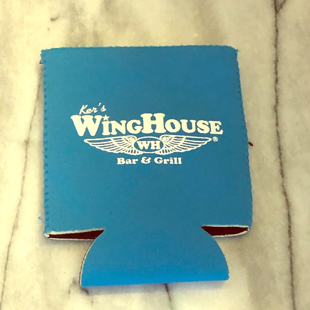 Winghouse koosie with magnet on back